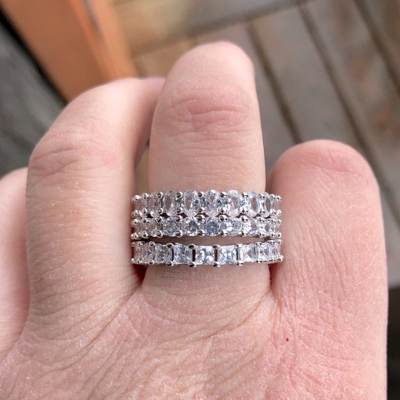 STERLING SILVER 3 STACKS - Picture 5 of 7